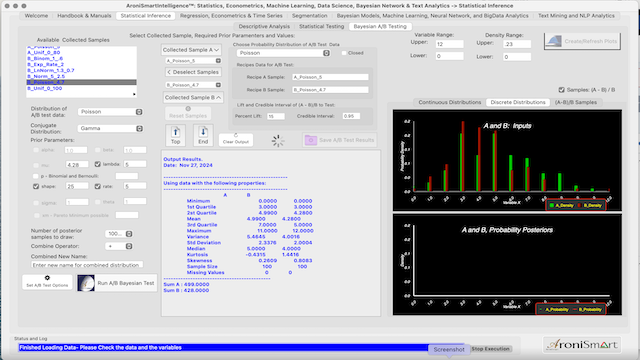 AB Bayesian Test Inputs Analysis
